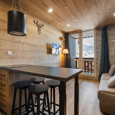 Daire Stylish Apt, Alpine Nest With Panoramic Vt Views, Sleeps 4 - Les Hauts De La Vanoise