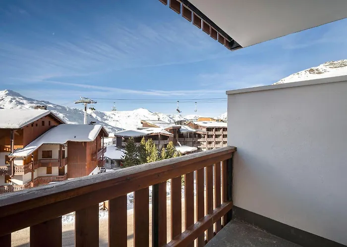 Stylish Apt, Alpine Nest With Panoramic Vt Views, Sleeps 4 - Les Hauts De La Vanoise * Val Thorens