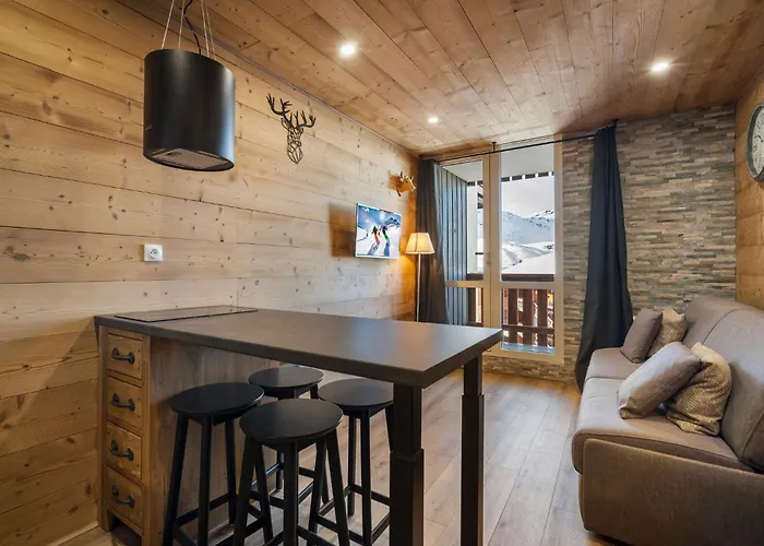 Daire Stylish Apt, Alpine Nest With Panoramic Vt Views, Sleeps 4 - Les Hauts De La Vanoise